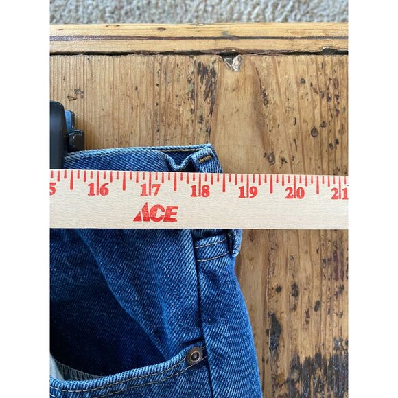 Wrangler Mens Relaxed Fit Jeans 38x29 Mid-Rise 5-Pocket 100%‎ Cotton Denim Blue - Picture 5 of 6